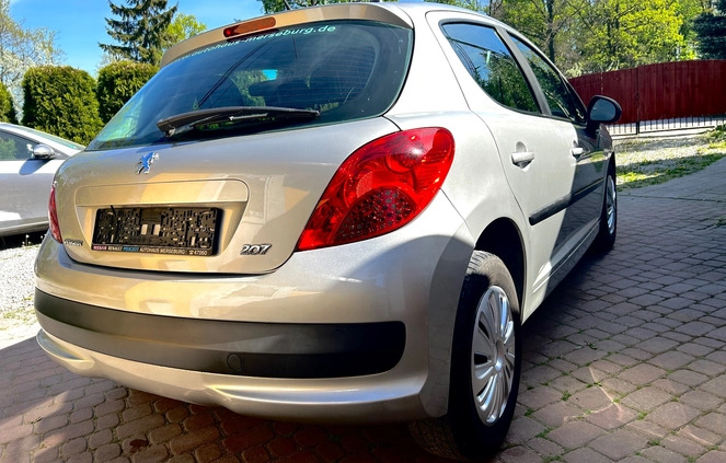 Peugeot 207 cena 11400 przebieg: 130000, rok produkcji 2007 z Lipno małe 46